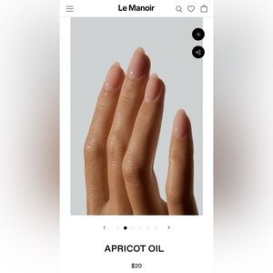 New in Bottle - Apricot Oil - Gelcare Le Manoir Gel Polish